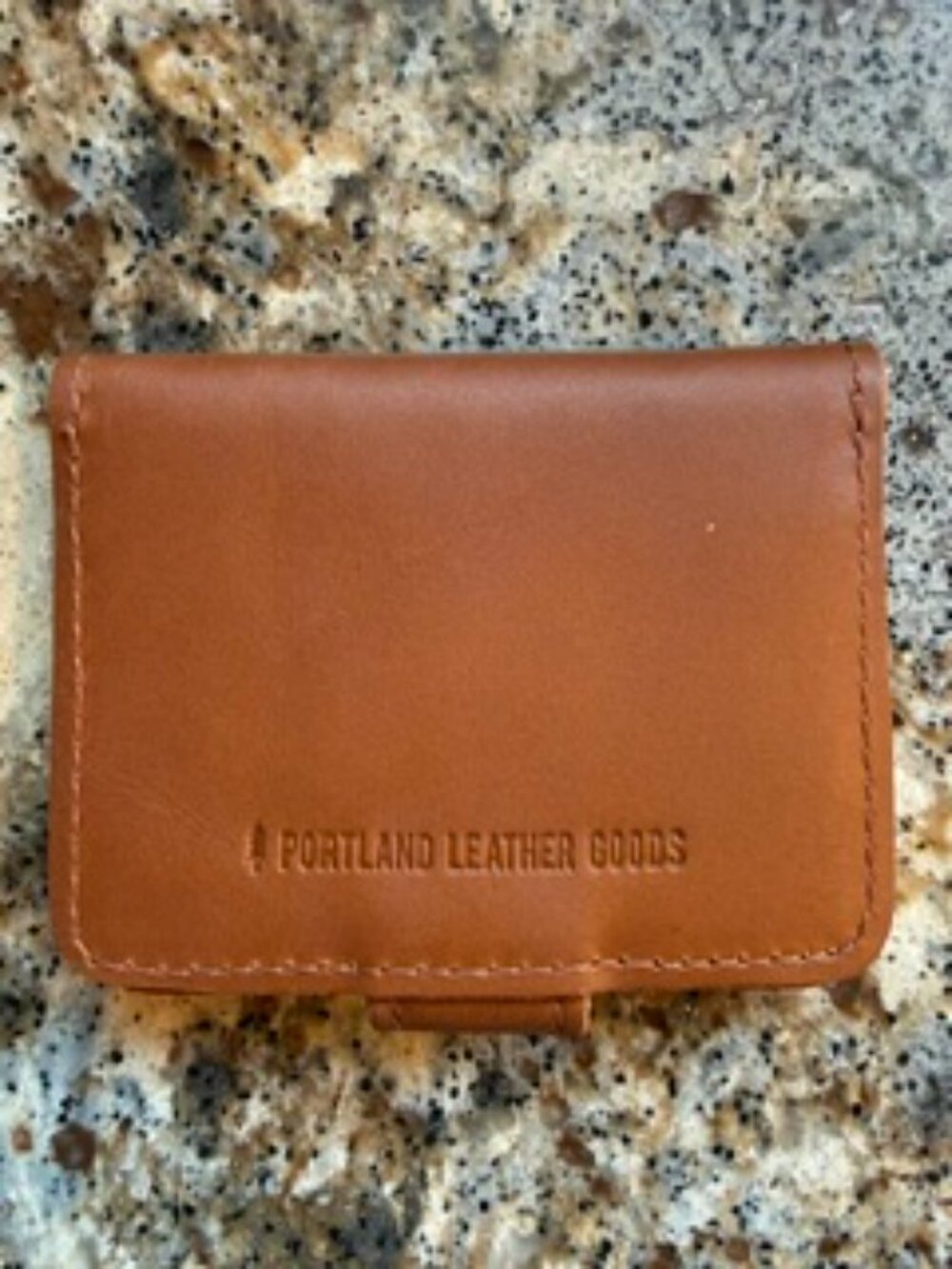 Leather Mini Bi-Fold Wallet - Picture 2 of 3